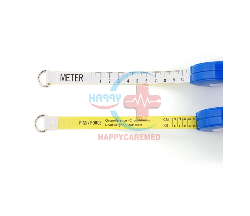 Hc-R161 Tape Measure Veterinary Farm Weights Scale Equipment Measuring Tape for Chest Weight of Pigs and Cattle Measurement Tape